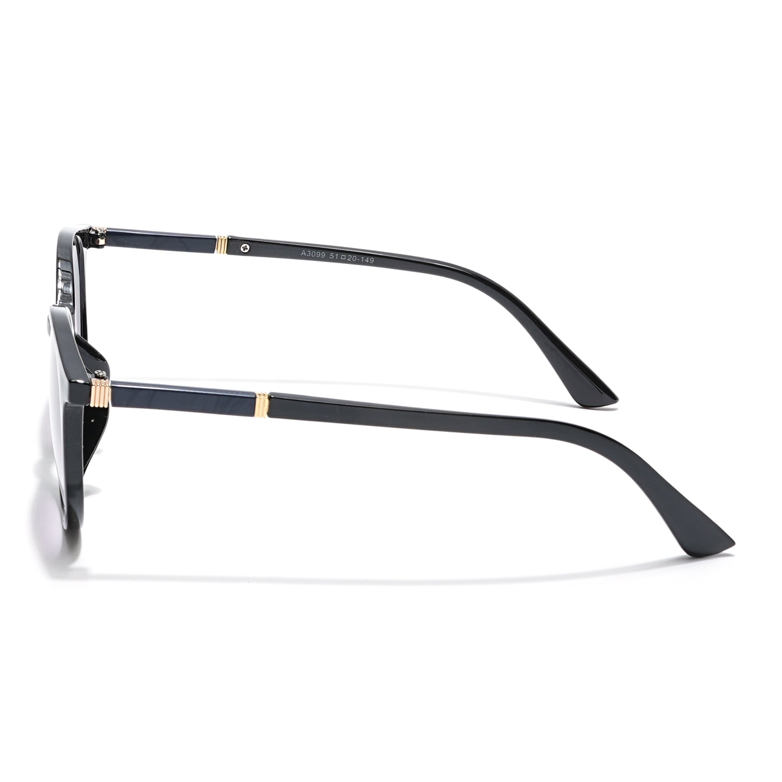 Purple & Clear Round Sunglasses - MG4268