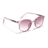 Round Brown & Clear Sunglasses - MG4271