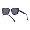 Matt Black Cateye Sunglasses - MG4926