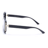 Matt Black Cateye Sunglasses - MG4926