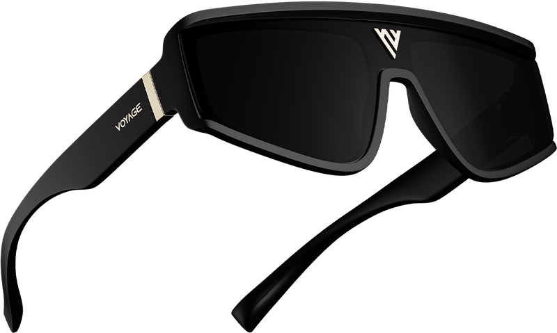 Technics | Black Polarized Sunglasses | Black Lens  - PMG5588