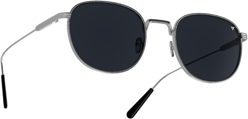 The OG |  Round Black Silver Sunglasses MG2977