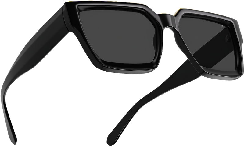 Phantom | Black Wayfarer Sunglasses - MG3669