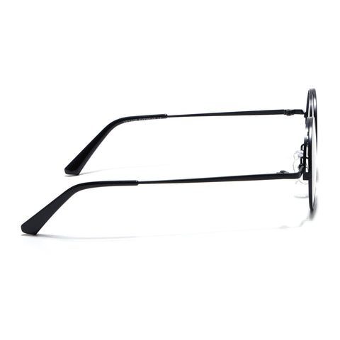 Quasar | Black Round Sunglasses MG3508