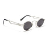 Orbit | Silver Black Round Sunglasses MG3585