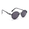 Round Sunglasses (Black Lens | Black Frame  - MG5187)