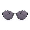 Round Sunglasses (Black Lens | Black Frame  - MG5187)