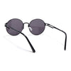 Round Sunglasses (Black Lens | Black Frame  - MG5187)