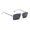 Rectangle Sunglasses (Black Lens | Black Frame  - MG5193)