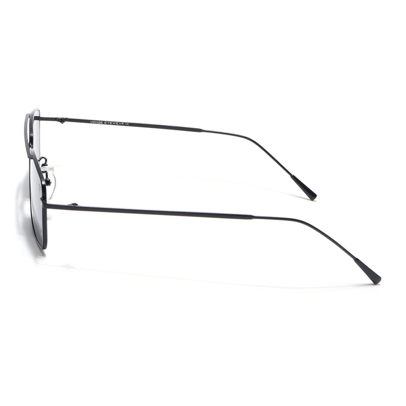 Rectangle Sunglasses (Black Lens | Black Frame  - MG5193)