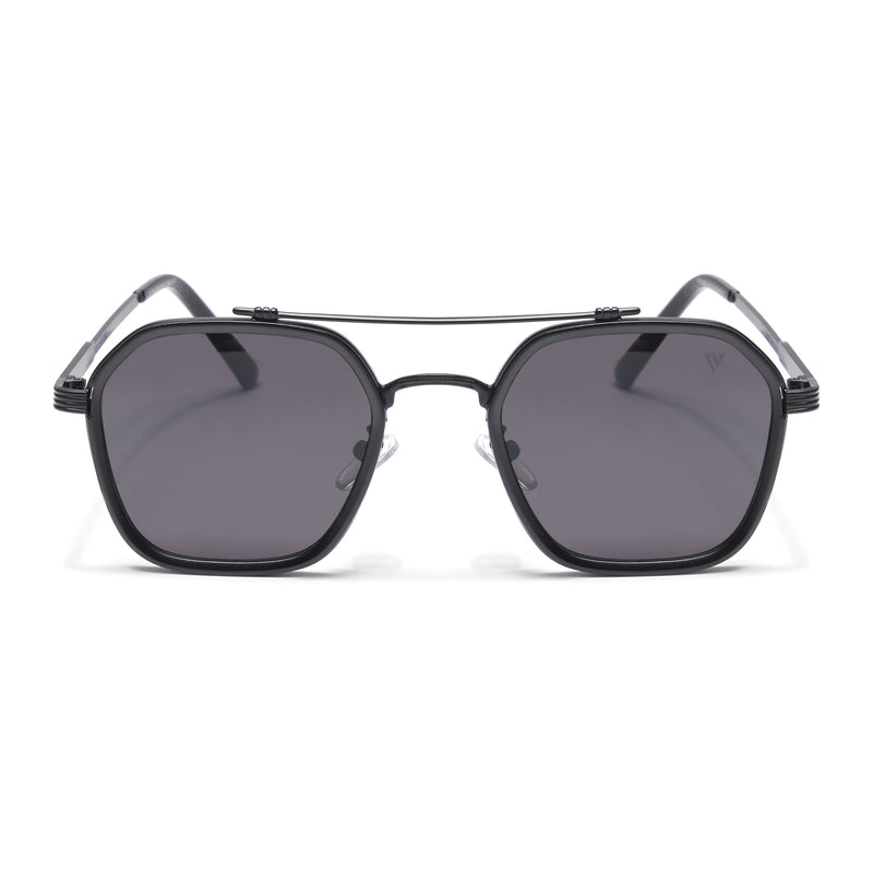 Wayfarer Sunglasses (Black Lens | Black Frame - MG5197)