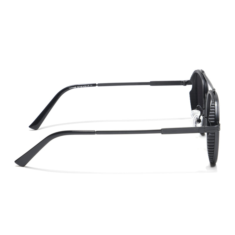 Wayfarer Sunglasses (Black Lens | Black Frame - MG5197)