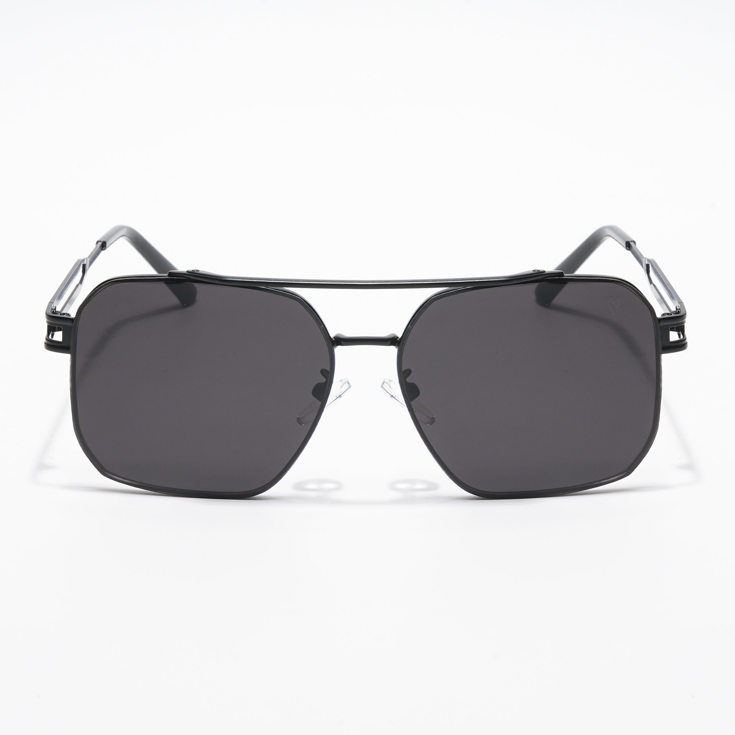 Aviator Sunglasses (Black Lens | Black Frame - MG5198)