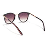Vista | Cateye Sunglasses (Brown & Clear Lens | Dark Brown Frame - MG3188)