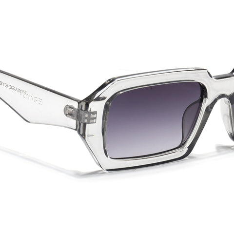 Nuvé | Transparent Rectangle Sunglasses | MG7345