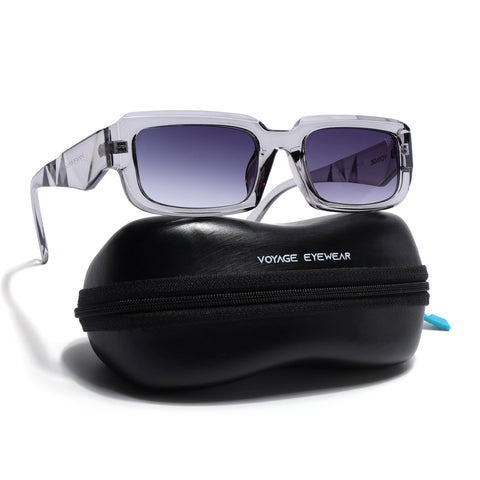 Nuvé | Transparent Rectangle Sunglasses | MG7345