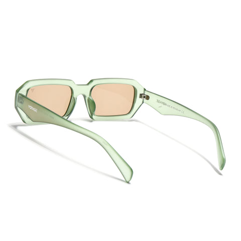 Nuvé | Green Rectangle Sunglasses | MG7347
