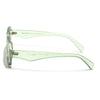 Nuvé | Green Rectangle Sunglasses | MG7347