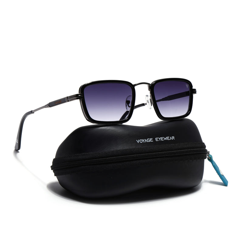 Velar | Grey & Black Rectangle Sunglasses | MG7578