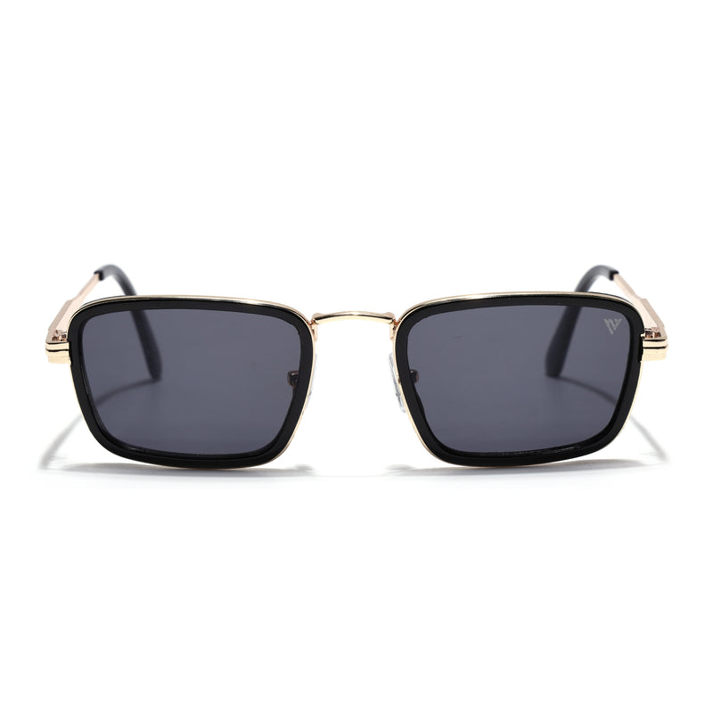 Velar | Golden & Black Rectangle Sunglasses | MG7580