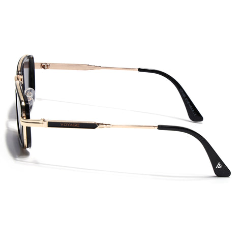 Velar | Golden & Black Rectangle Sunglasses | MG7580