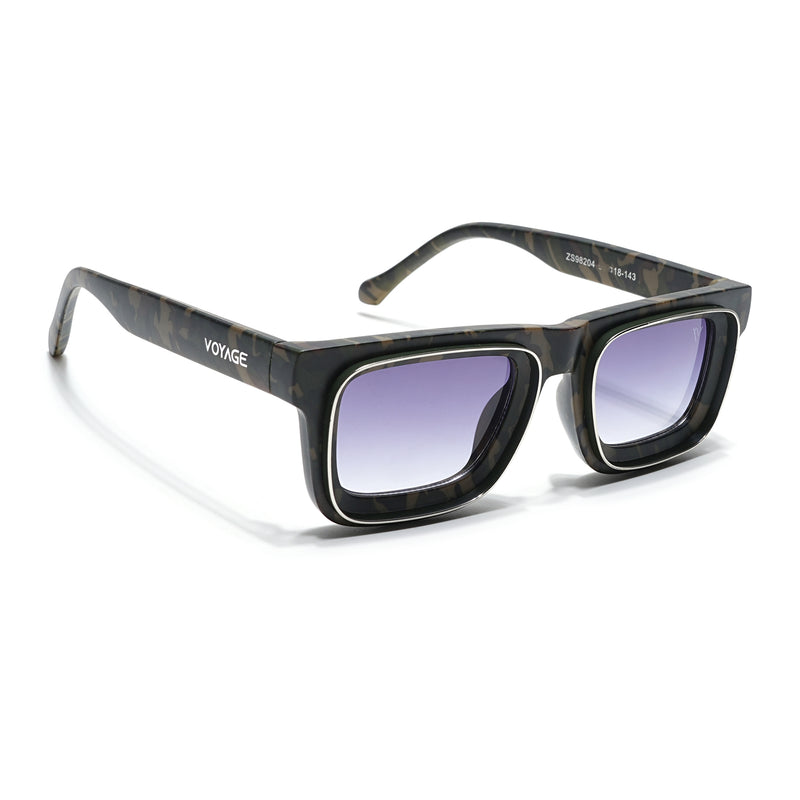 Smuggler | Military & Silver Unisex Sunglasses | Grey & Clear Lens - MG6424