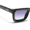 Smuggler | Military & Silver Unisex Sunglasses | Grey & Clear Lens - MG6424