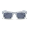 Smuggler | White & Silver Unisex Sunglasses | Black Lens - MG6425