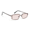 Predator | Brown Rectangle Polarized Sunglasses |  Brown Frame - PMG7641