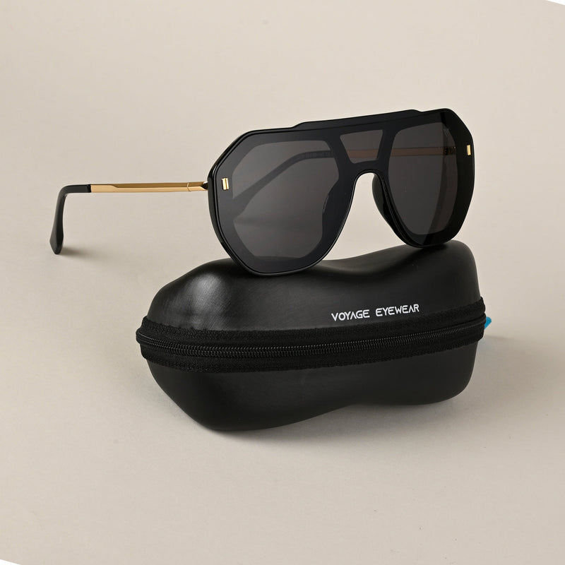 Wayfarer Black Sunglasses - MG4181