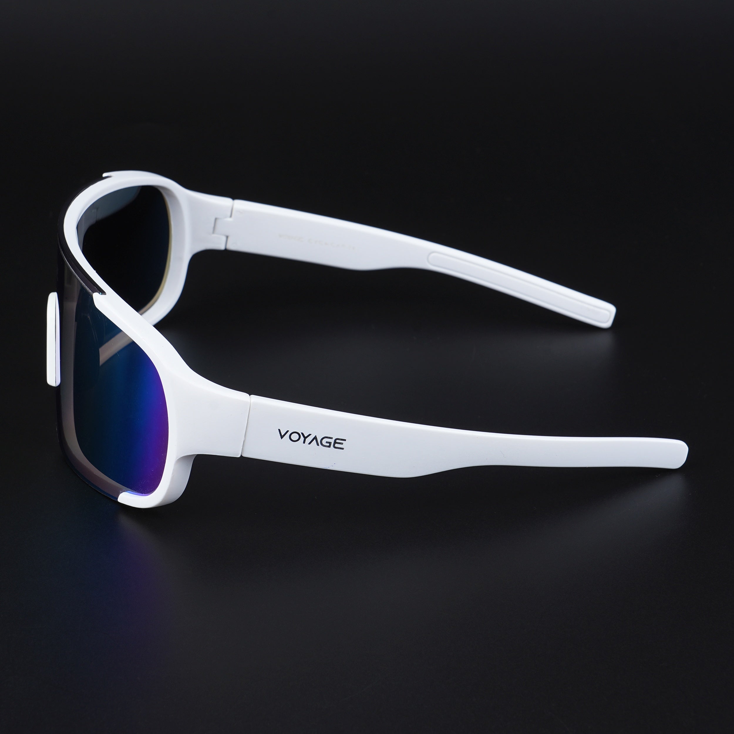 Drift Sunglasses (Multicolor Lens | White Frame - MG5519)