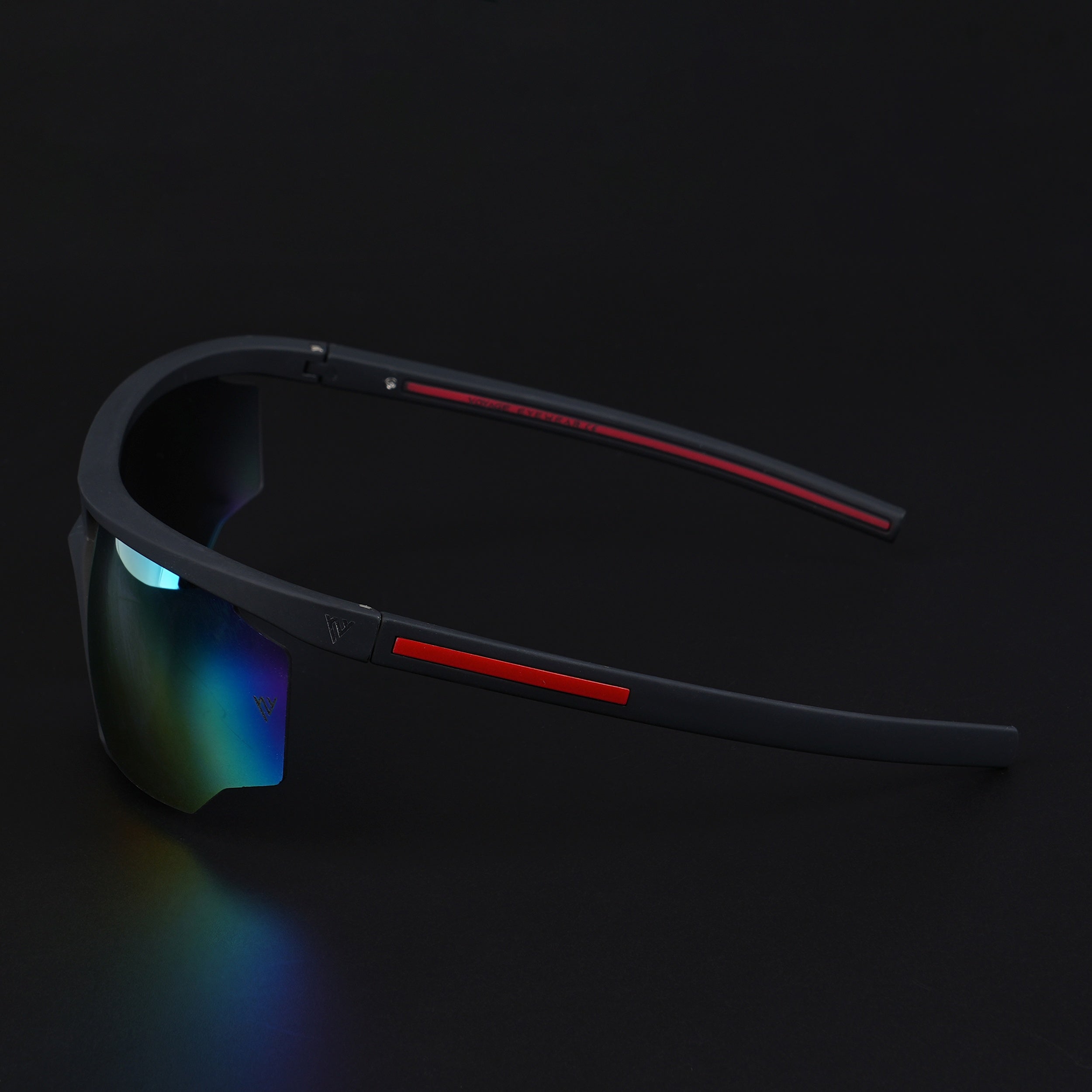 Drift Sunglasses (Multicolor Lens | Black Frame - MG5512)