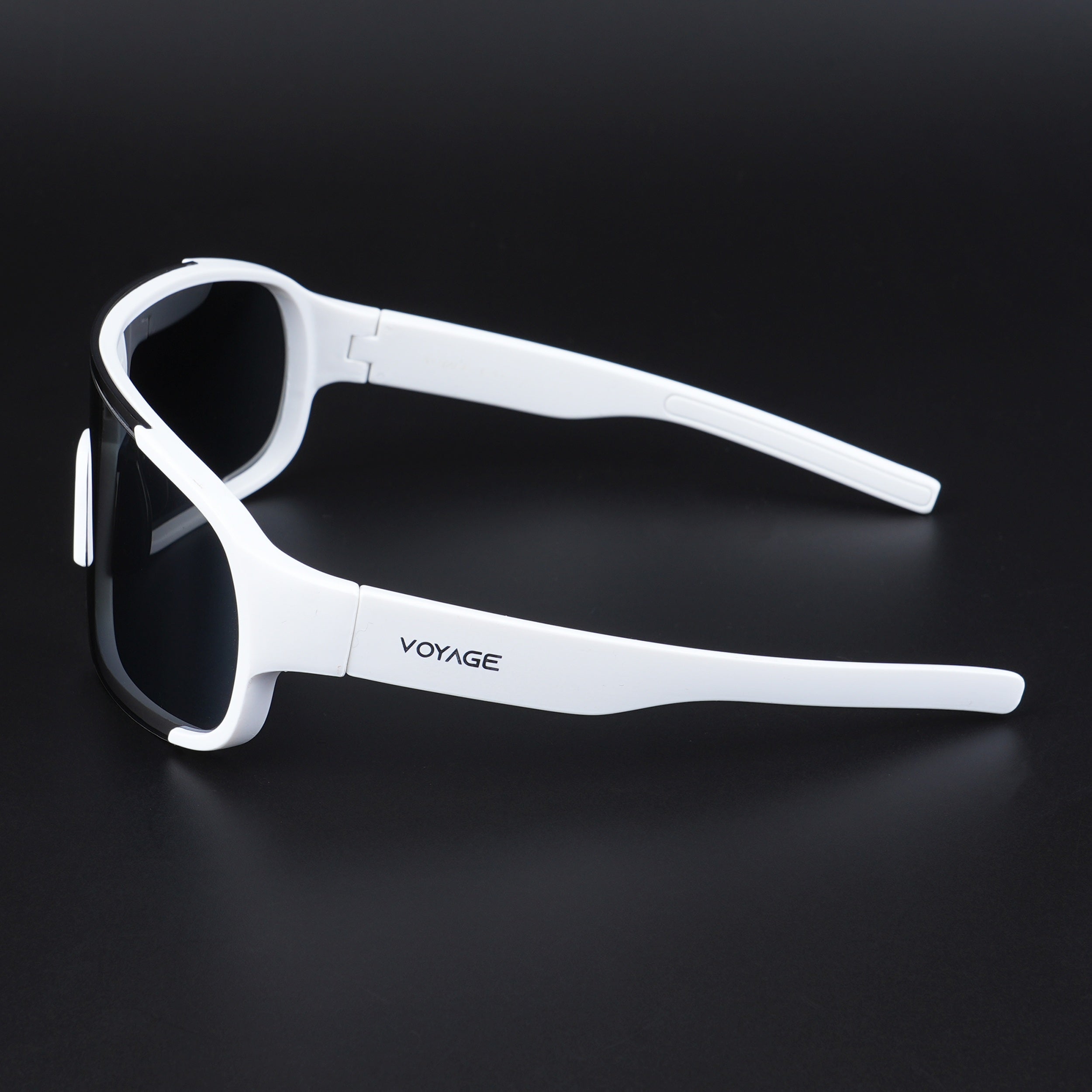 Drift Sunglasses (Grey Lens | White Frame - MG5514)