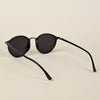 Round Sunglasses (Black Lens | Grey Frame  - MG5207)