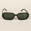 Rectangle Green Sunglasses (LH069MG4507)