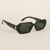 Rectangle Green Sunglasses (LH069MG4507)