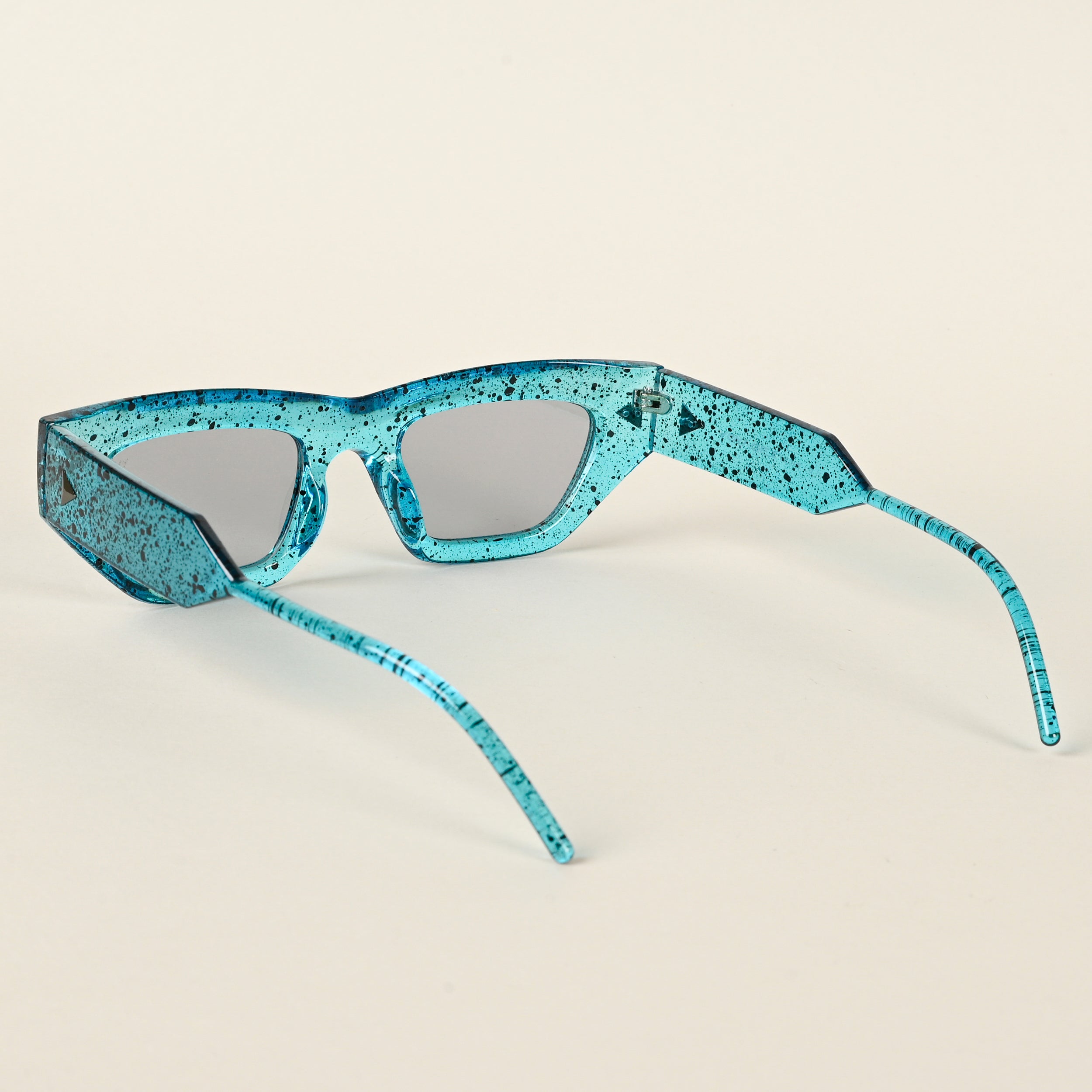 Voyage Grey Cateye Sunglasses for Women - MG4504