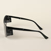 Black Wrap Around Sunglasses - MG4522