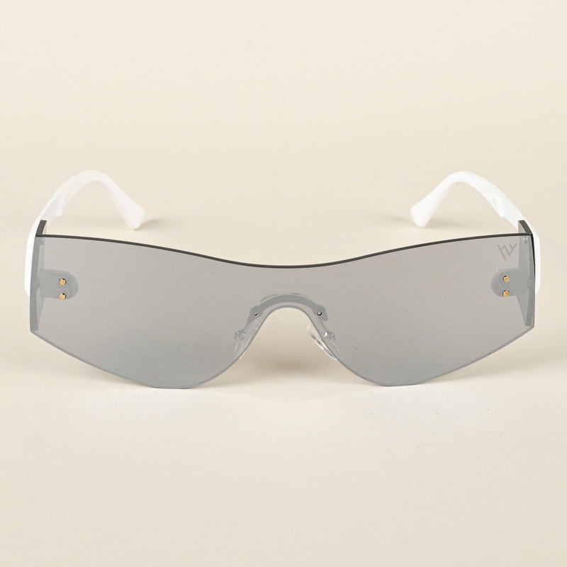 Grey Wrap Around Sunglasses - MG4520