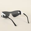 Black Wrap Around Sunglasses - MG4523