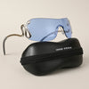 Light Blue Wrap Around Sunglasses - MG4515