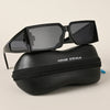 Black Rectangle Sunglasses - MG4509