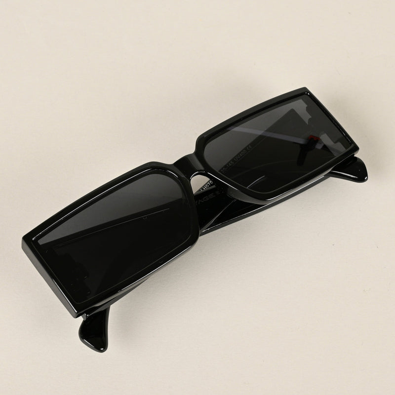 Black Rectangle Sunglasses - MG4509