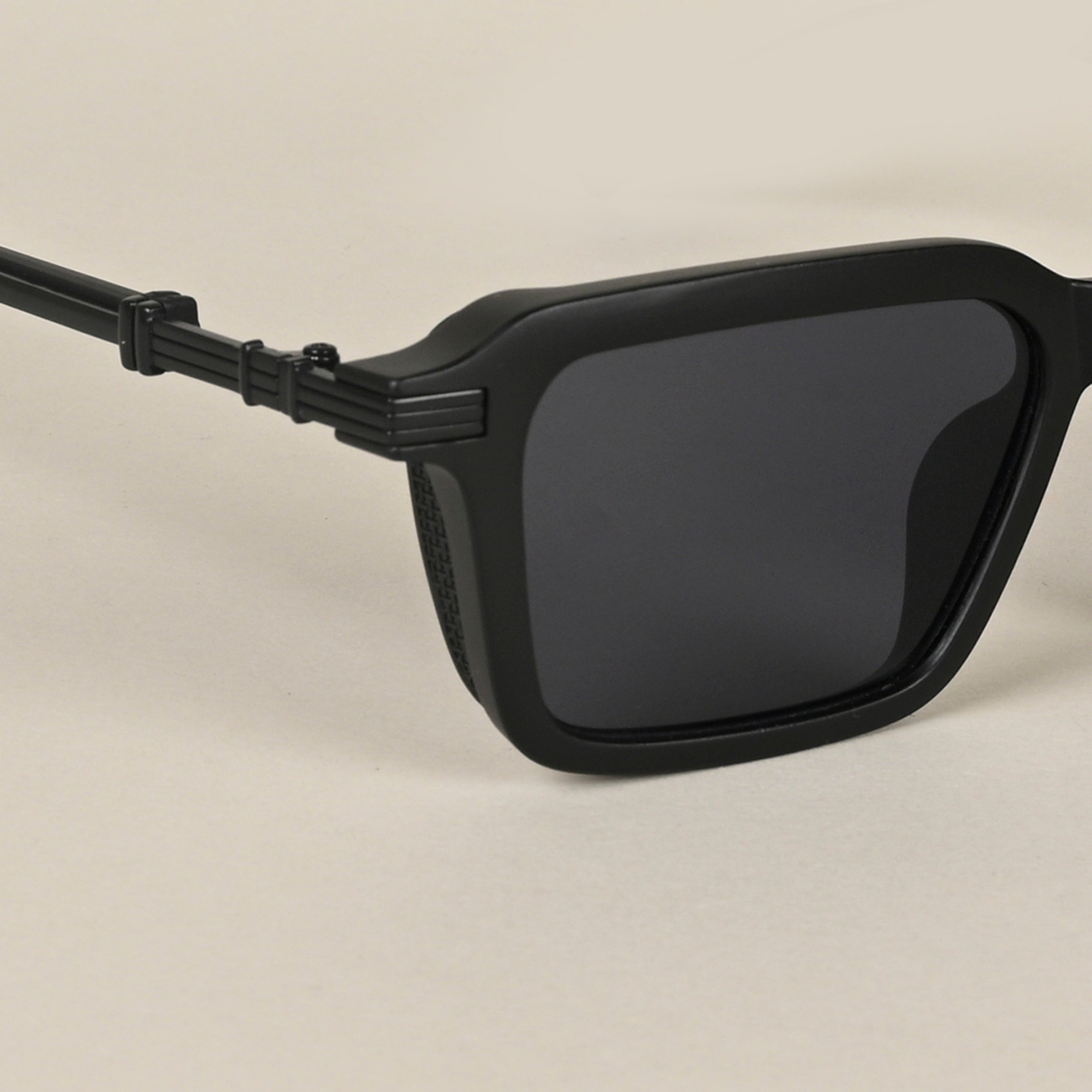 Voyage Black Wayfarer Sunglasses for Men & Women - MG4566