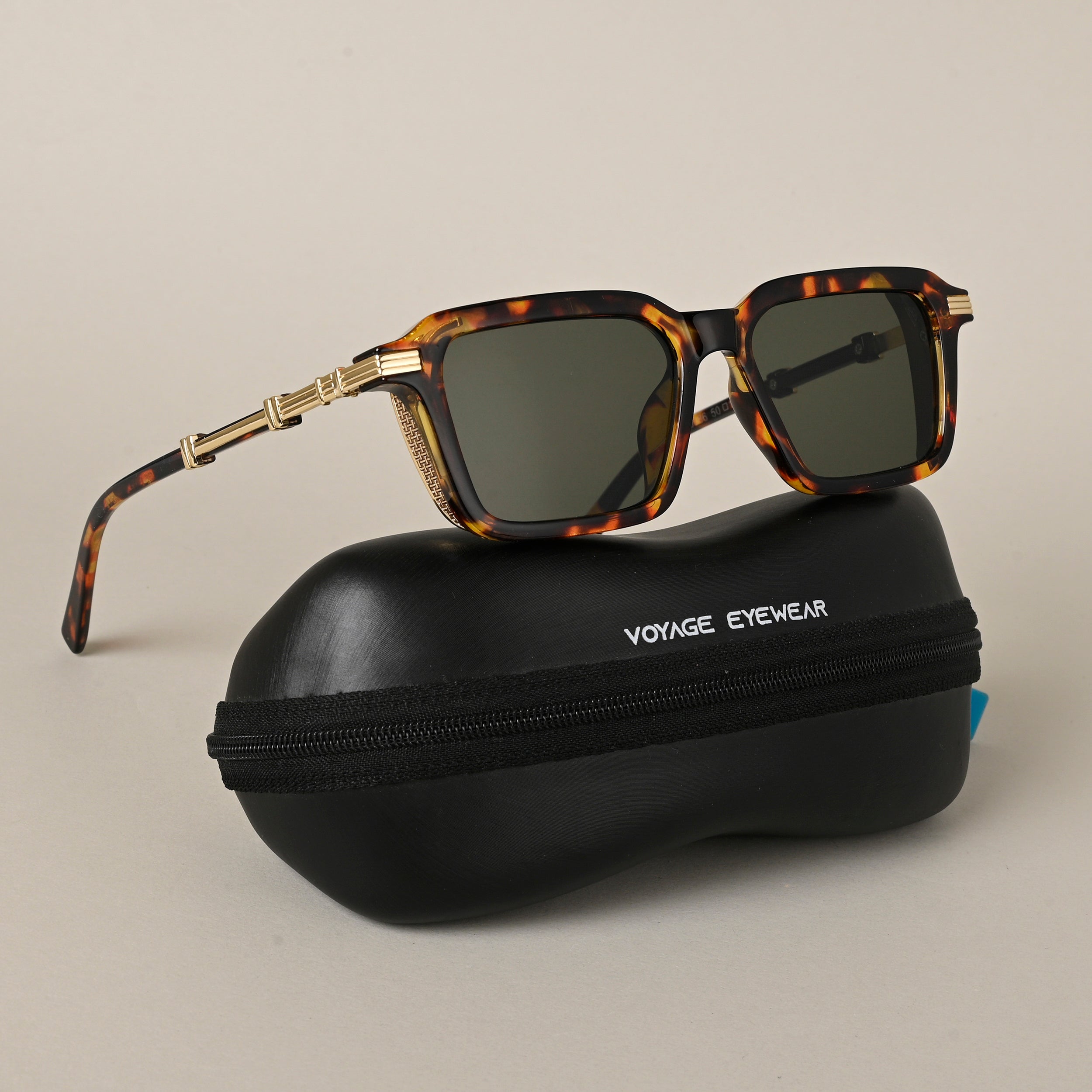 Voyage Demi Brown Wayfarer Sunglasses for Men & Women - MG4567