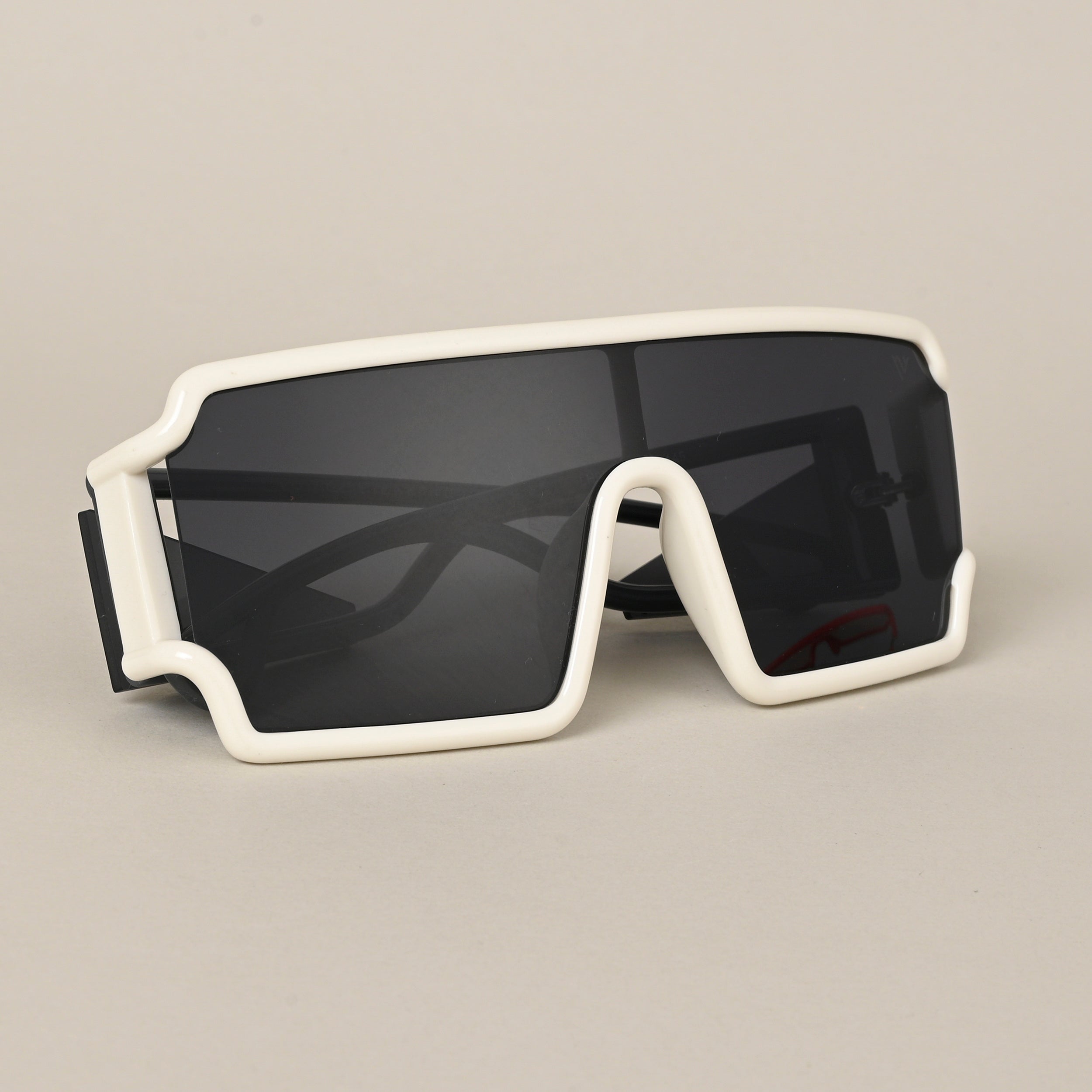 Voyage White Wayfarer Sunglasses for Men & Women - MG4565
