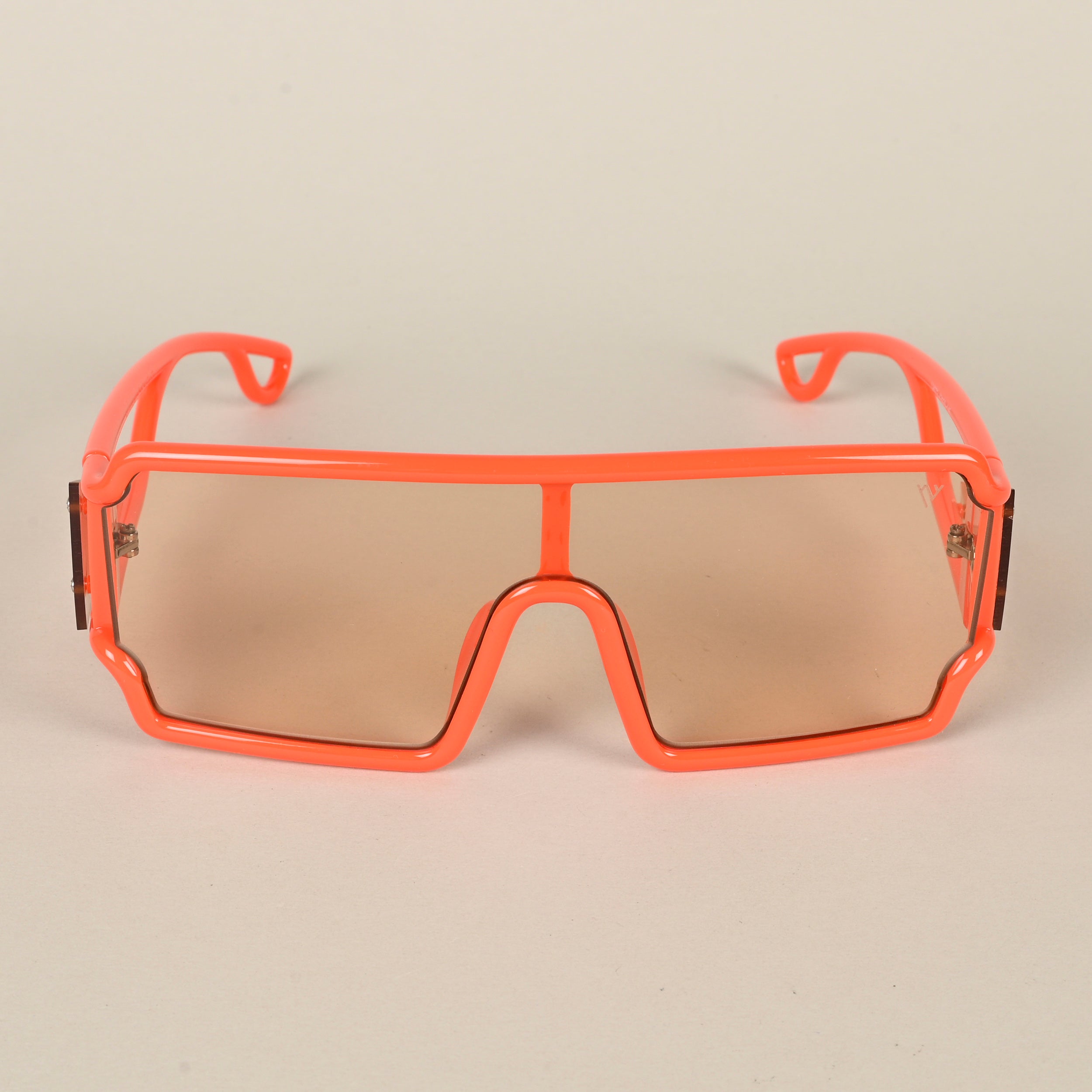 Voyage Orange Wayfarer Sunglasses for Men & Women (LH073MG4563)