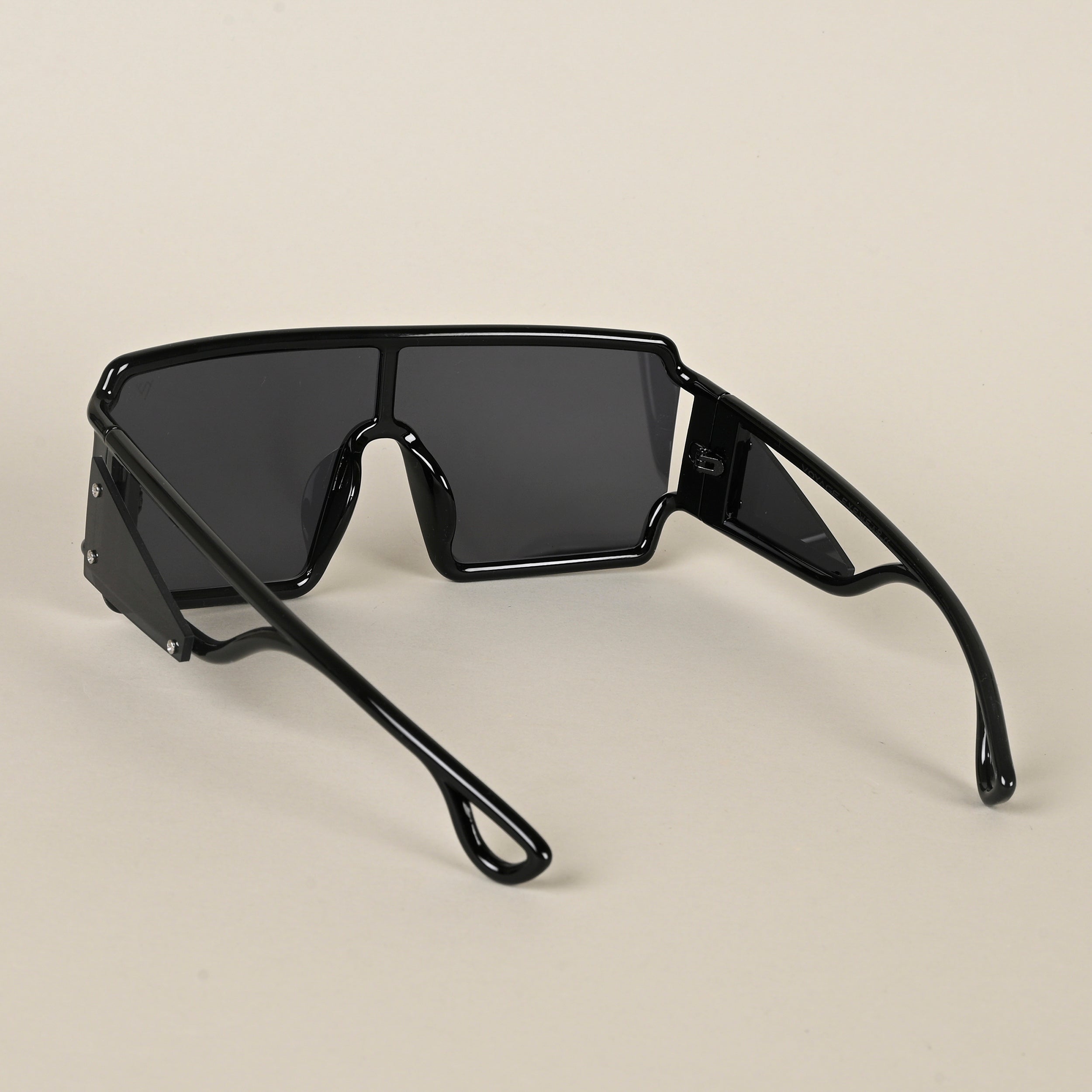 Voyage Black Wayfarer Sunglasses for Men & Women - MG4564
