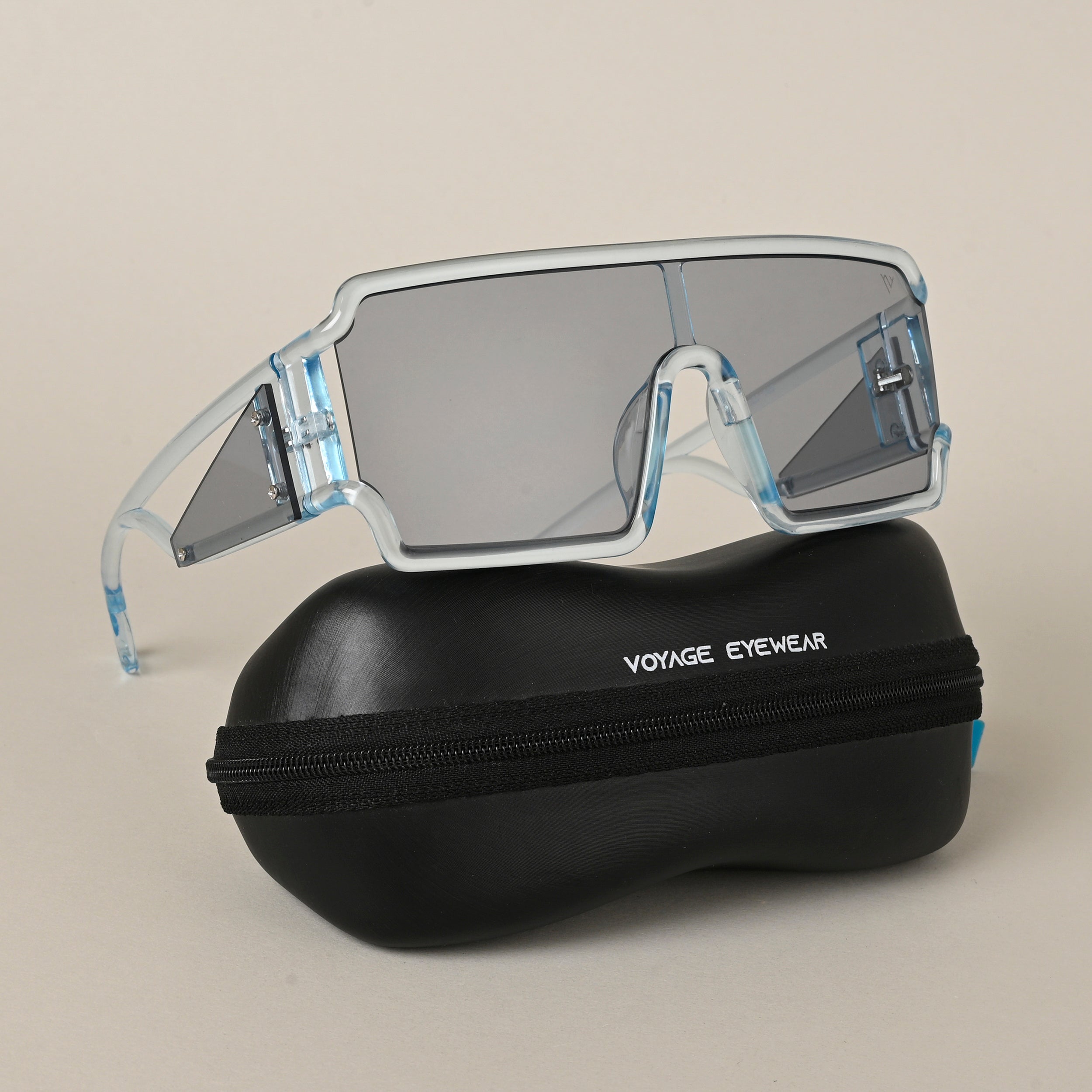 Voyage Ocean Blue Wayfarer Sunglasses for Men & Women - MG4562