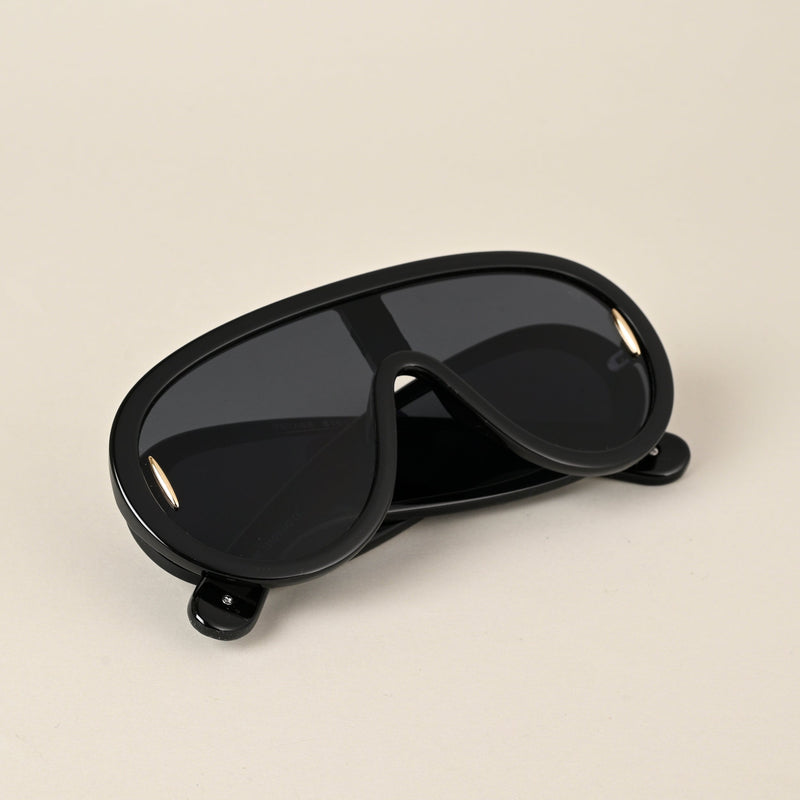 Wayfarer Sunglasses (Black Lens | Black Frame - MG4975)